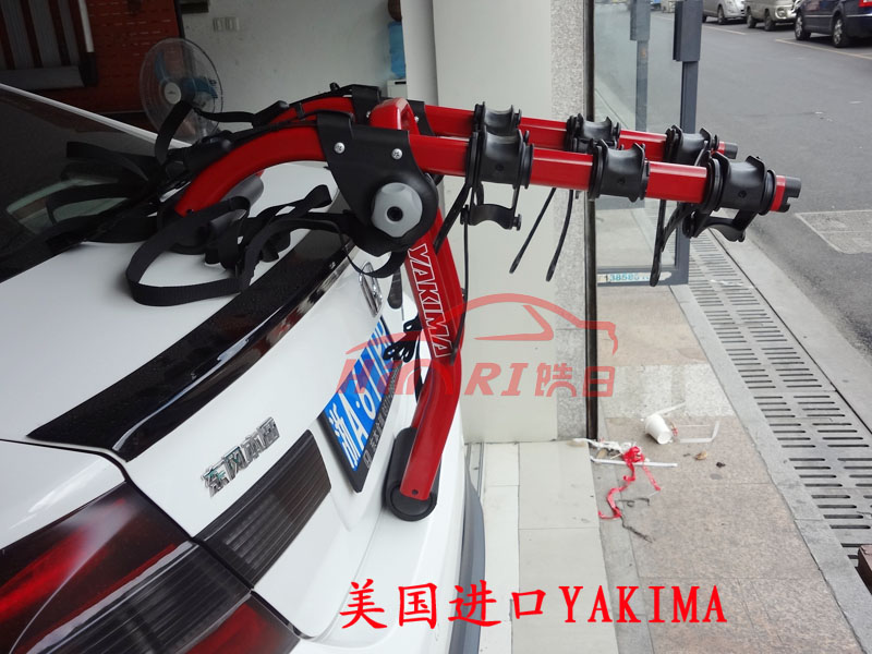 yakima后背式自行车架（可装3车）