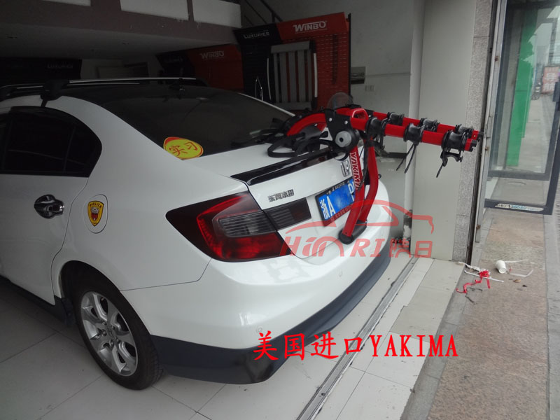 yakima后背式自行车架（可装3车）