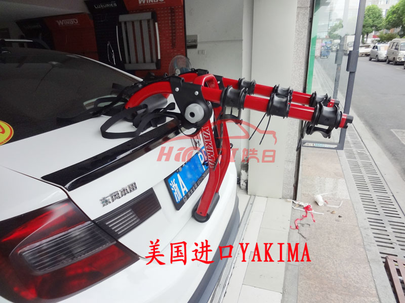 yakima后背式自行车架（可装3车）