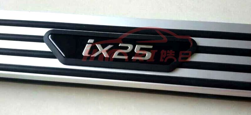 现代ix25胶条踏板